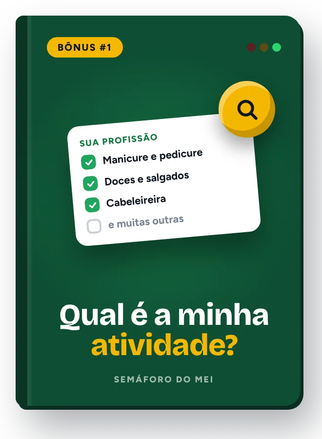 Capa do bônus Qual é a minha atividade?