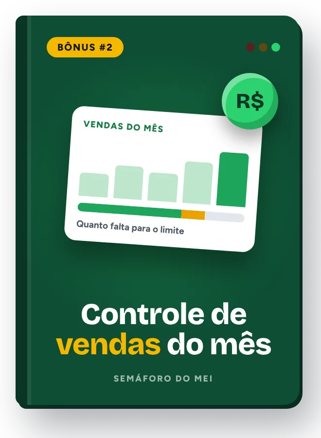 Capa do bônus Controle de vendas do mês